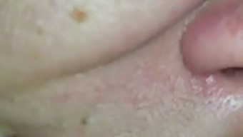 A Woman Receives Both Oral And Vaginal Cum From A Man In A Threesome