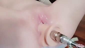 Intense Solo Pleasure Leading To Female Ejaculation