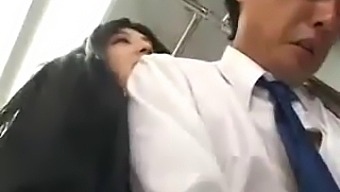 Vividor'S Wild Ride: Asian Handjob On Public Transportation