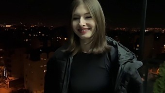 Russian Coed Gifts Amateur Blowjob After Being Purchased