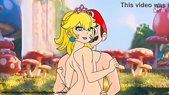 Princess Peach And Super Mario Bros: A Steamy Video Game Encounter