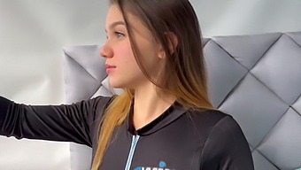 My Slender Stepbrother Becomes Aroused While I Exercise And Apply Makeup