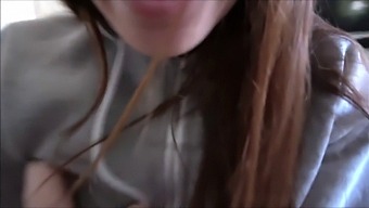 Petite Girlfriend Gives Amazing Footjob And Blowjob Before Hitting The Gym