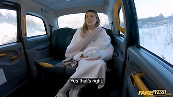 Beautiful Lingerie Model Gets Hard Fast Sex From The Taxi Driver