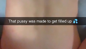 Don'T Cum In Me! Roommates Cheat On Gf On Snapchat